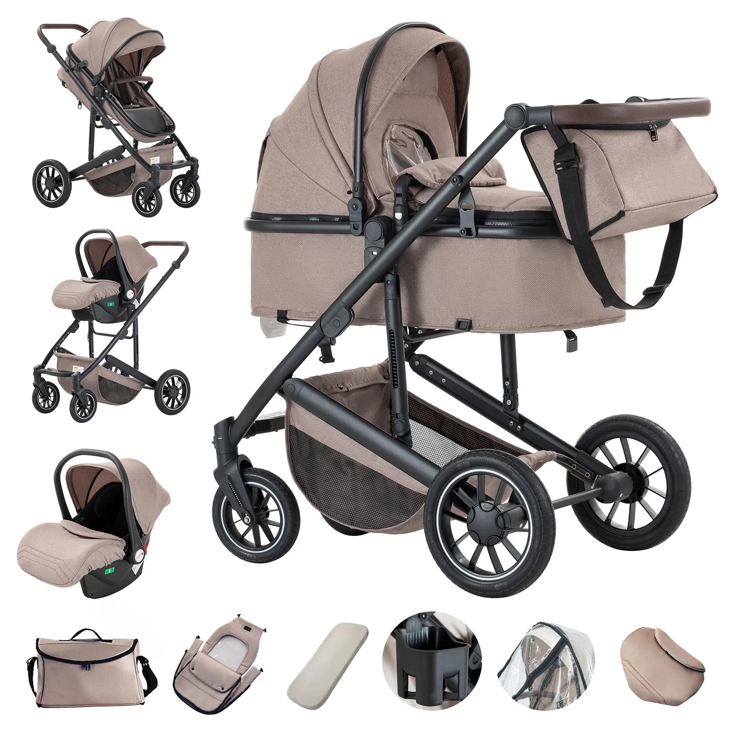 Barnvagn UrbanMove 3-i-1