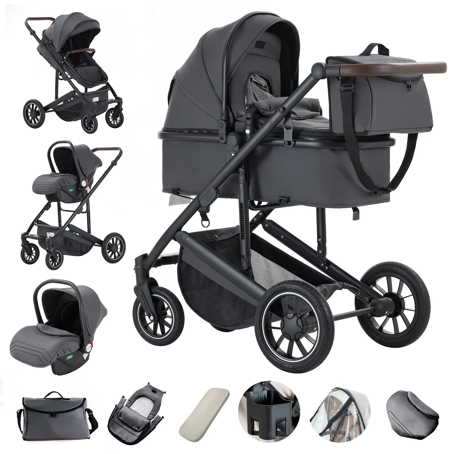 Barnvagn UrbanMove 3-i-1