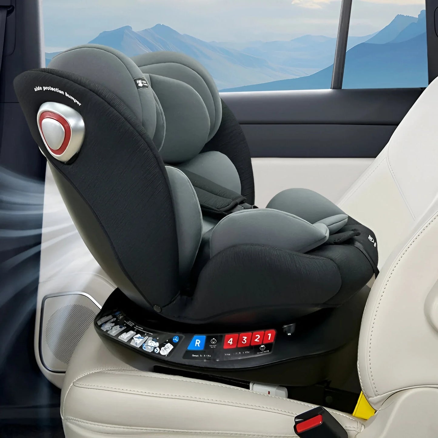 Bilbarnstol 360° ToSecure - ISOFIX Interface