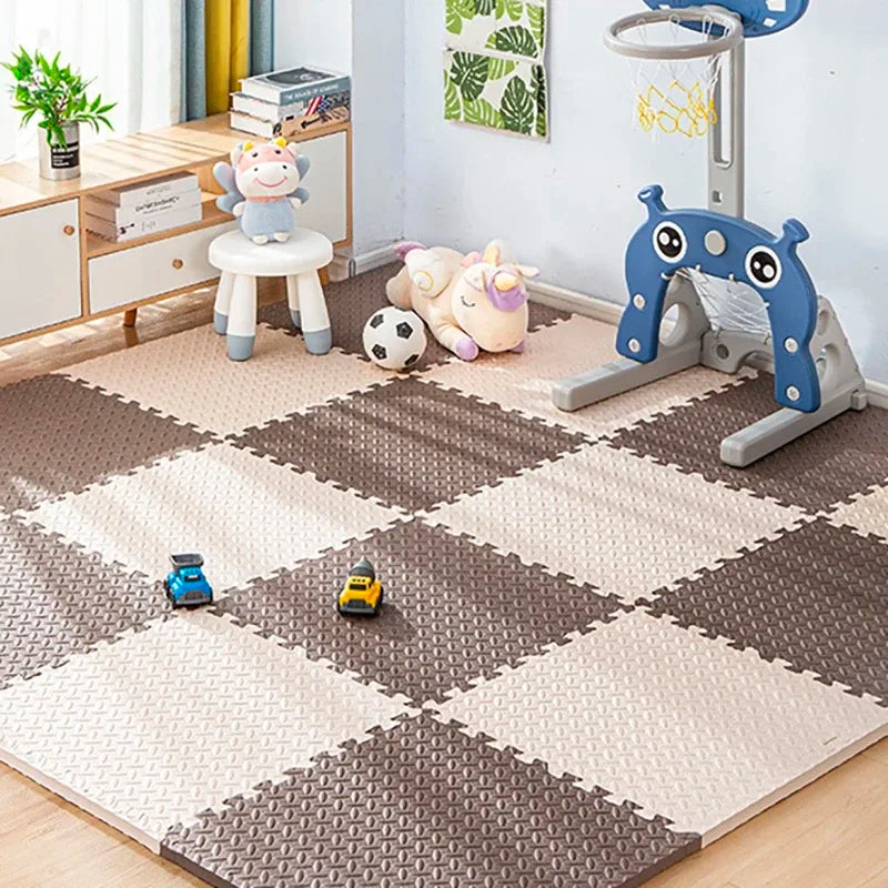 Golvmatta för barn Baby Pussel