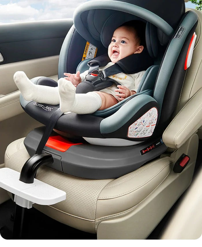Bilbarnstol 360° Vändbar ISOFIX