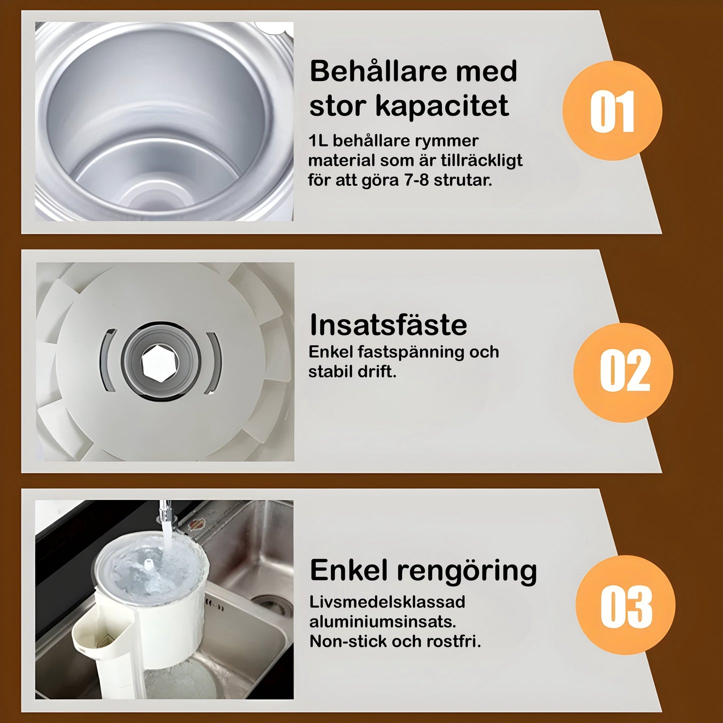 Glassmaskin för hemmabruk - Mjukglass