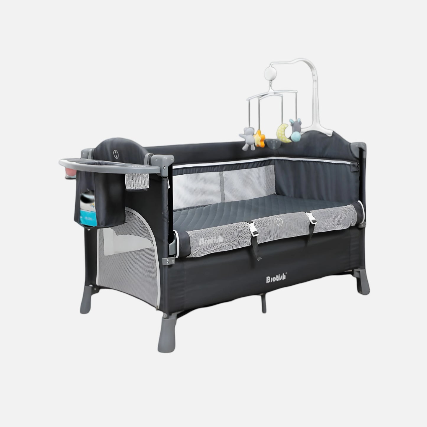 Barnsäng Bedside Crib Premium - Resesäng