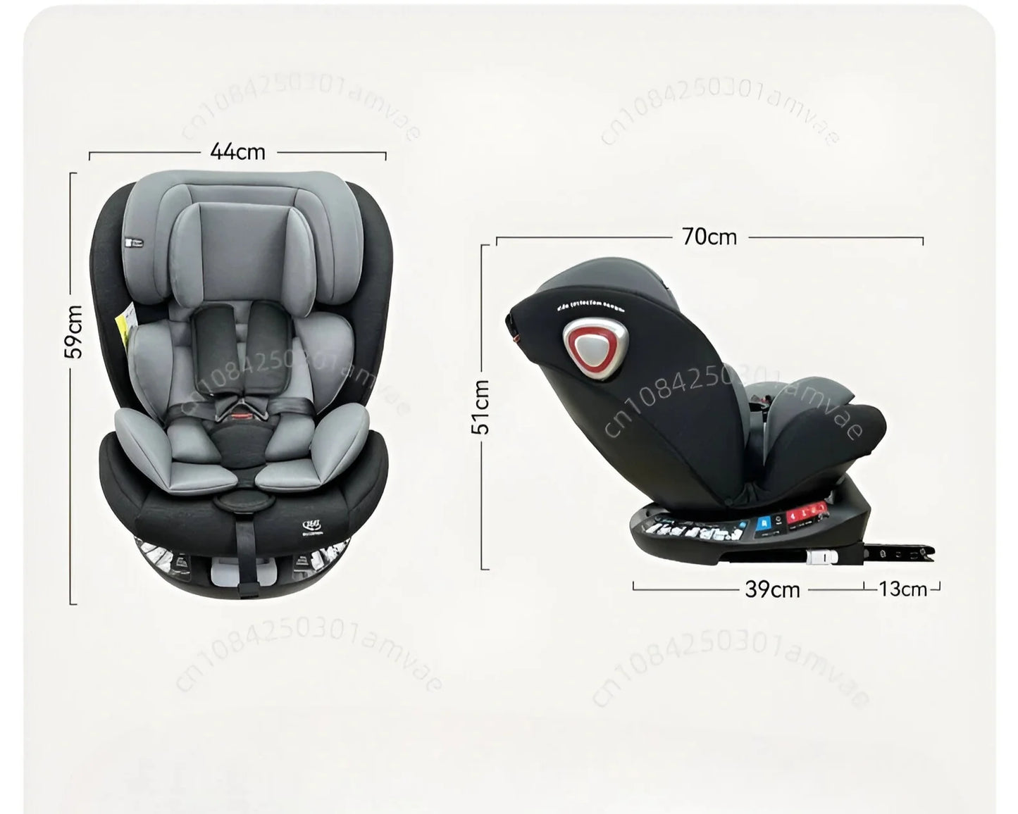 Bilbarnstol 360° ToSecure - ISOFIX Interface
