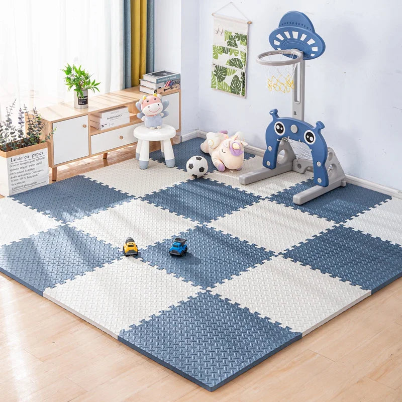 Golvmatta för barn Baby Pussel