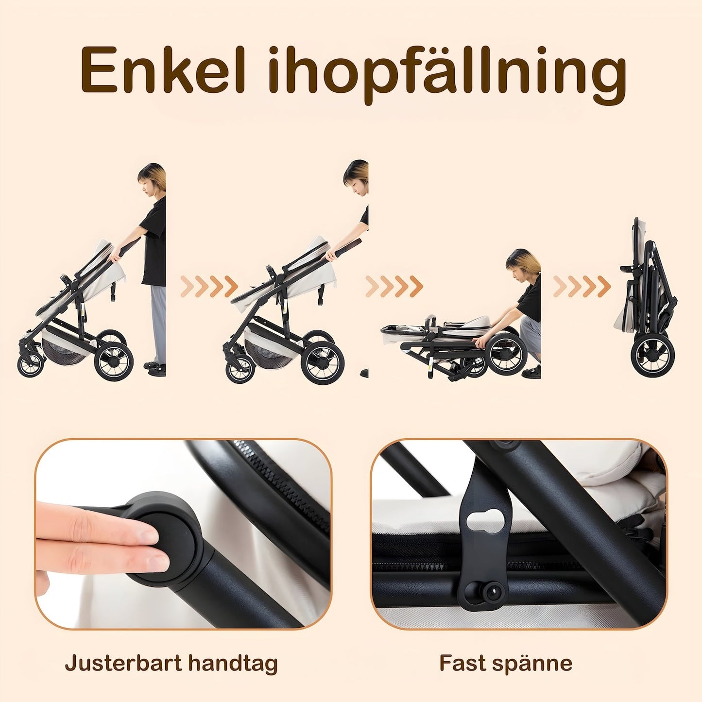 Barnvagn UrbanMove 3-i-1
