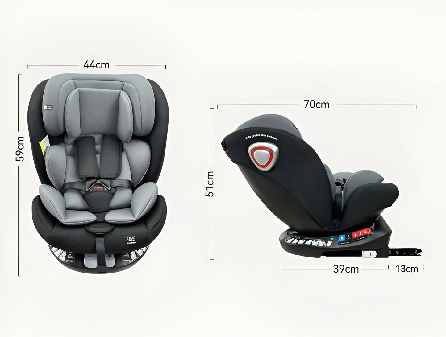 Bilbarnstol 360° ToSecure - ISOFIX Interface