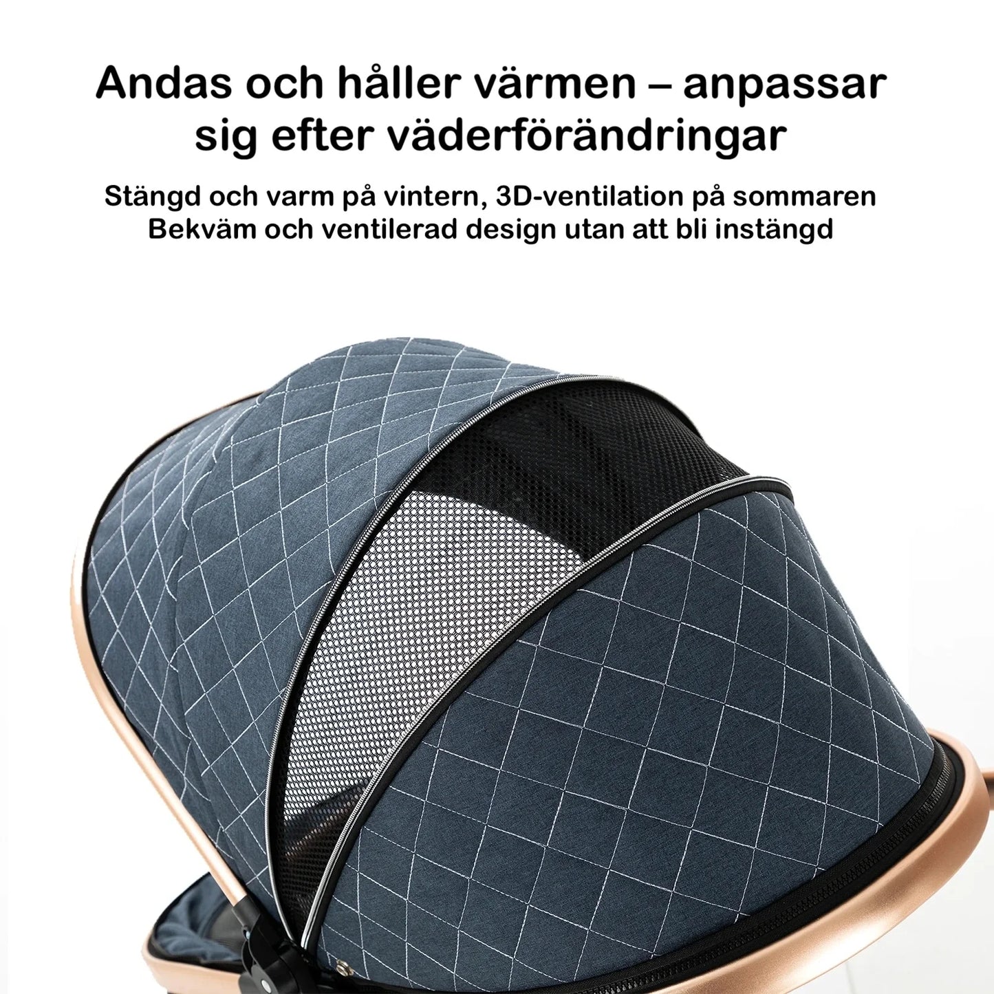 Barnvagn Komfort 3-i-1