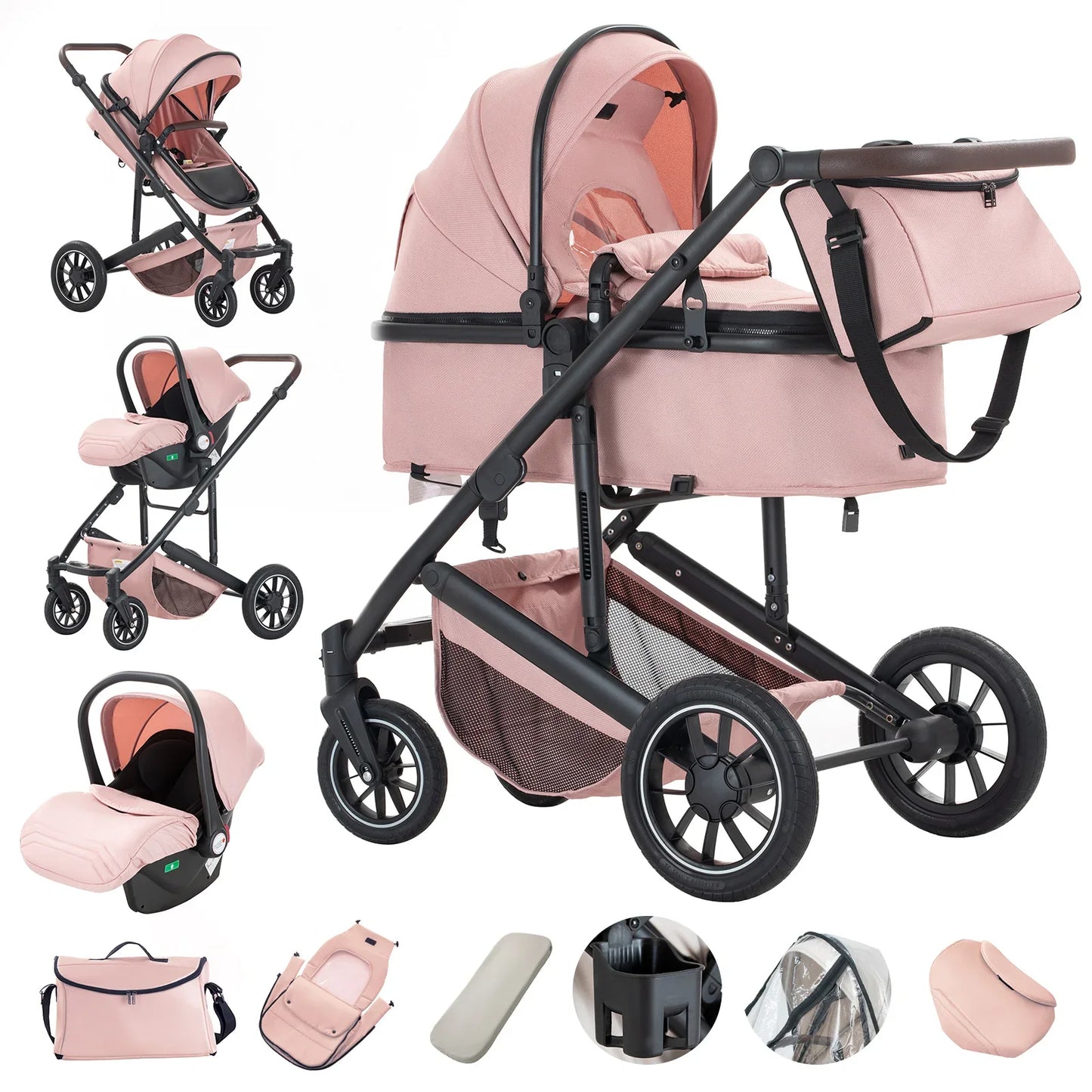 Barnvagn UrbanMove 3-i-1