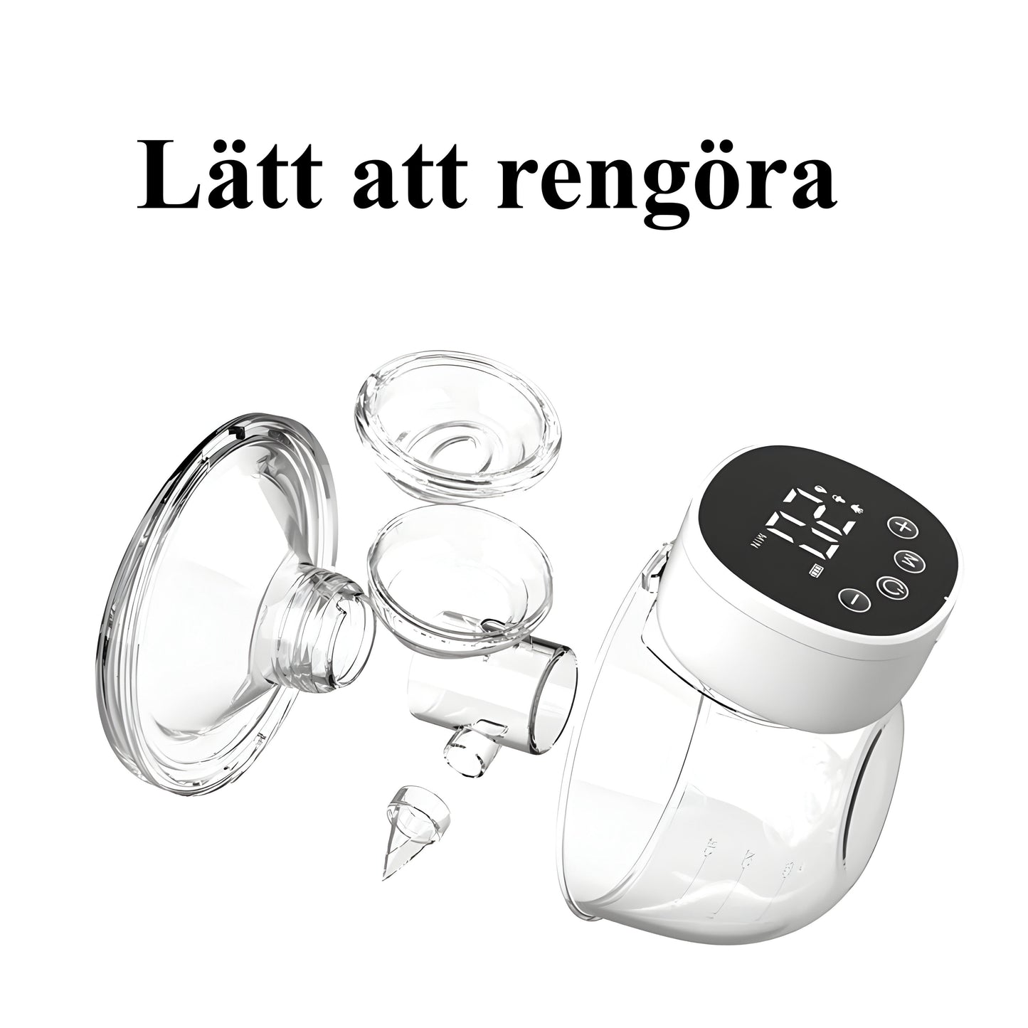 Elektrisk Bröstpump med LED-Display
