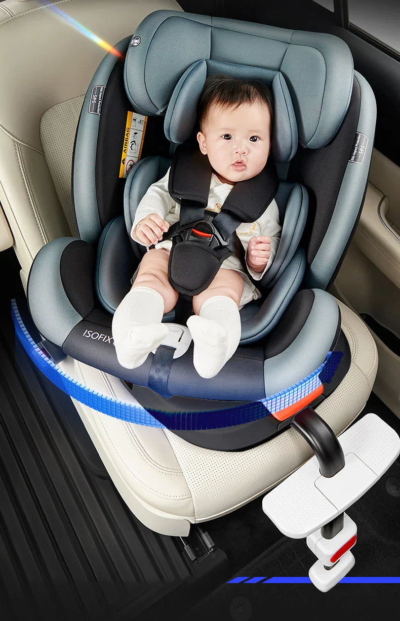 Bilbarnstol 360° Vändbar ISOFIX