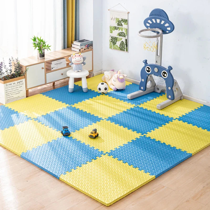 Golvmatta för barn Baby Pussel