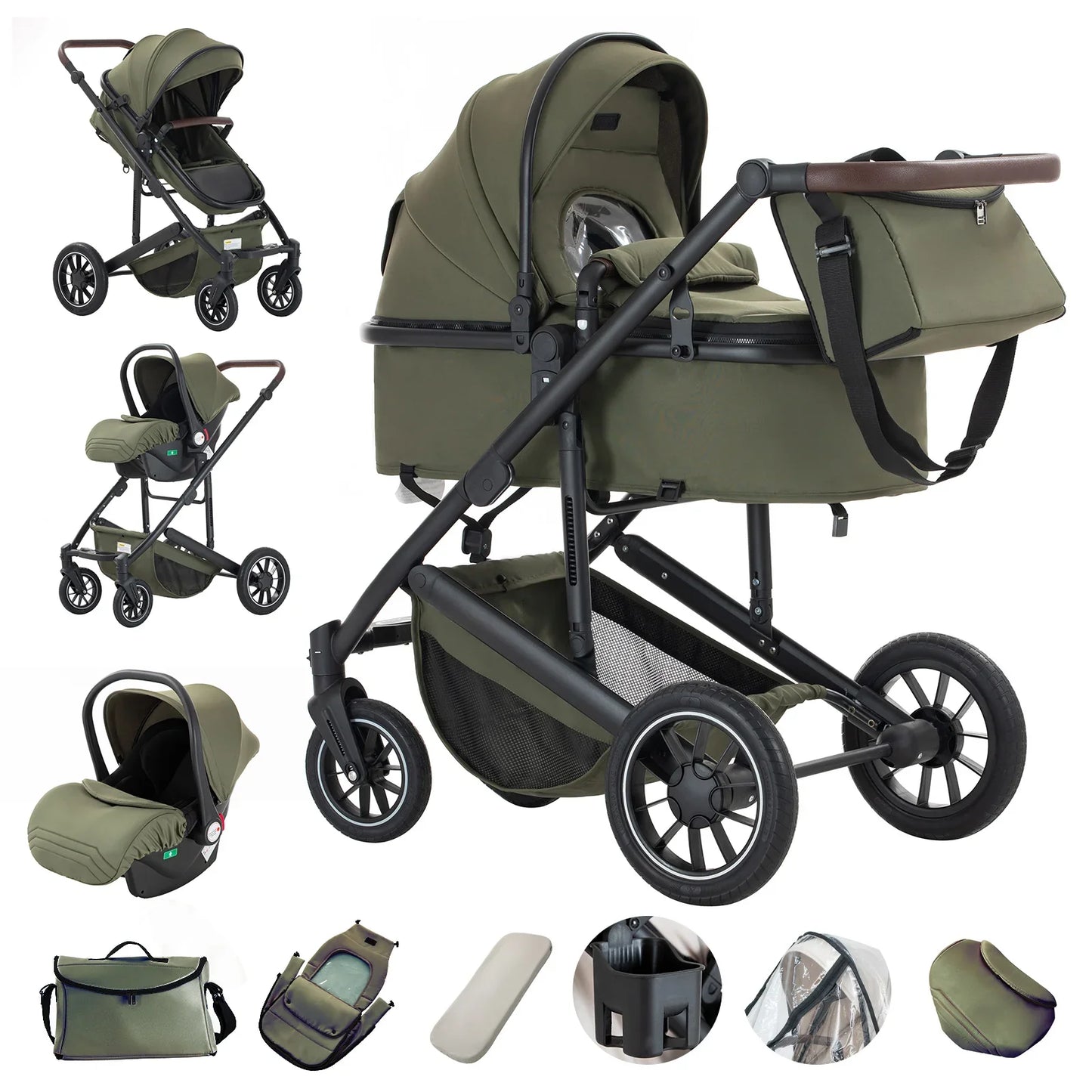 Barnvagn UrbanMove 3-i-1