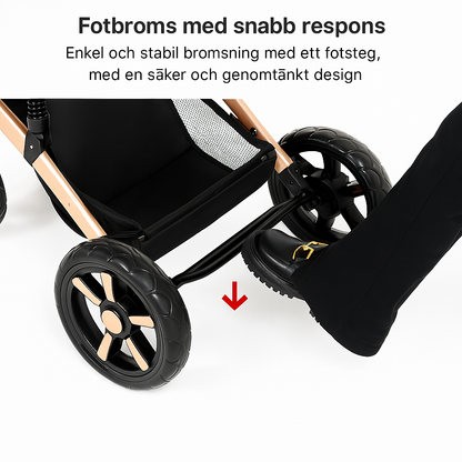 Barnvagn Premium 3-i-1