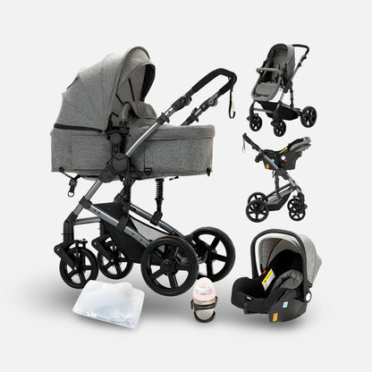 Barnvagn Premium 3-i-1