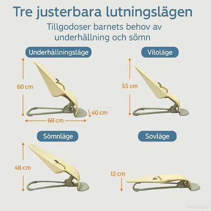 Babysitter Premium med aktivitetsleksak