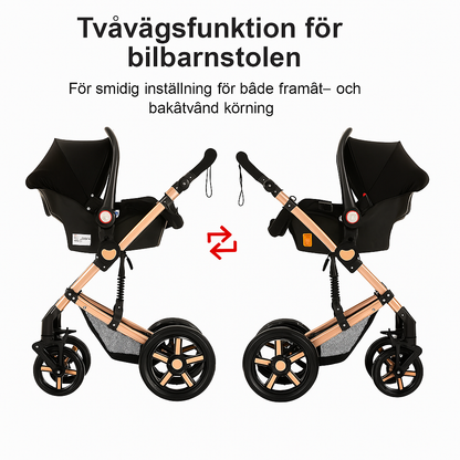 Barnvagn Premium 3-i-1