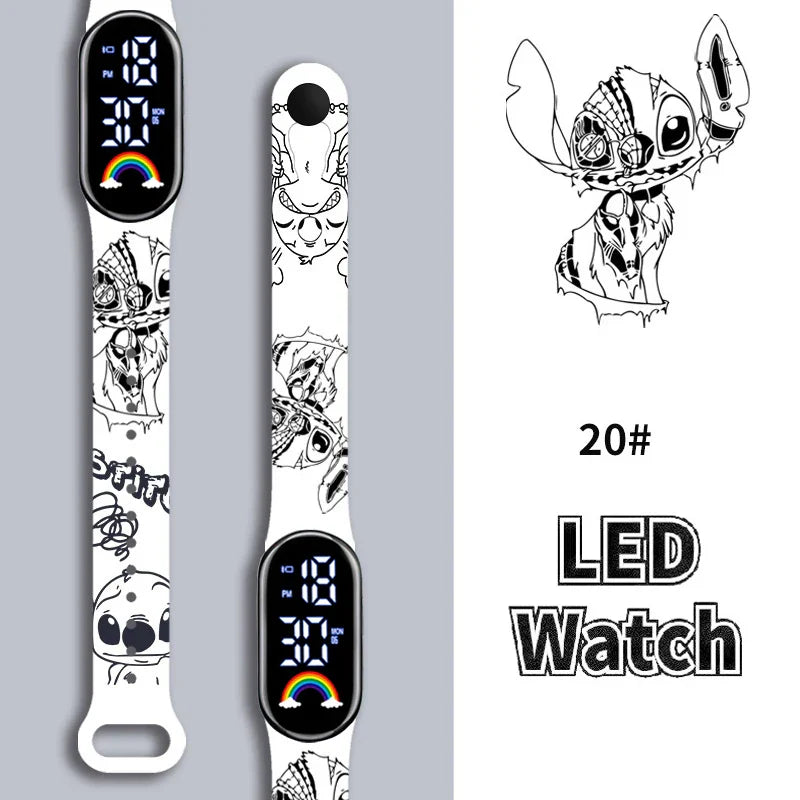 Lilo och Stitch LED Digital Klocka