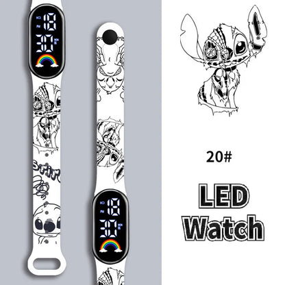 Lilo och Stitch LED Digital Klocka