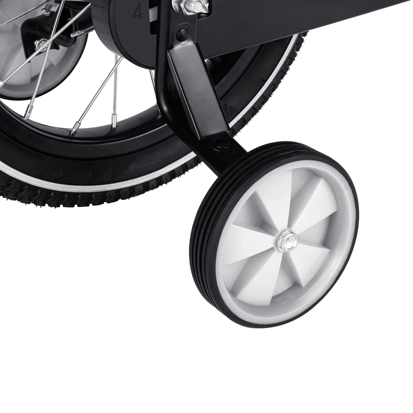 Barncykel 14 Tum - Vit