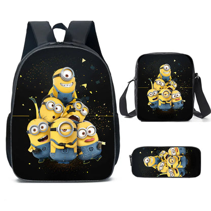 Ryggsäck Barn Minions 3-i-1
