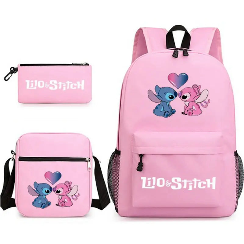 Ryggsäck Barn - Lilo & Stitch 3 i 1