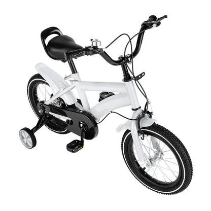 Barncykel 14 Tum - Vit