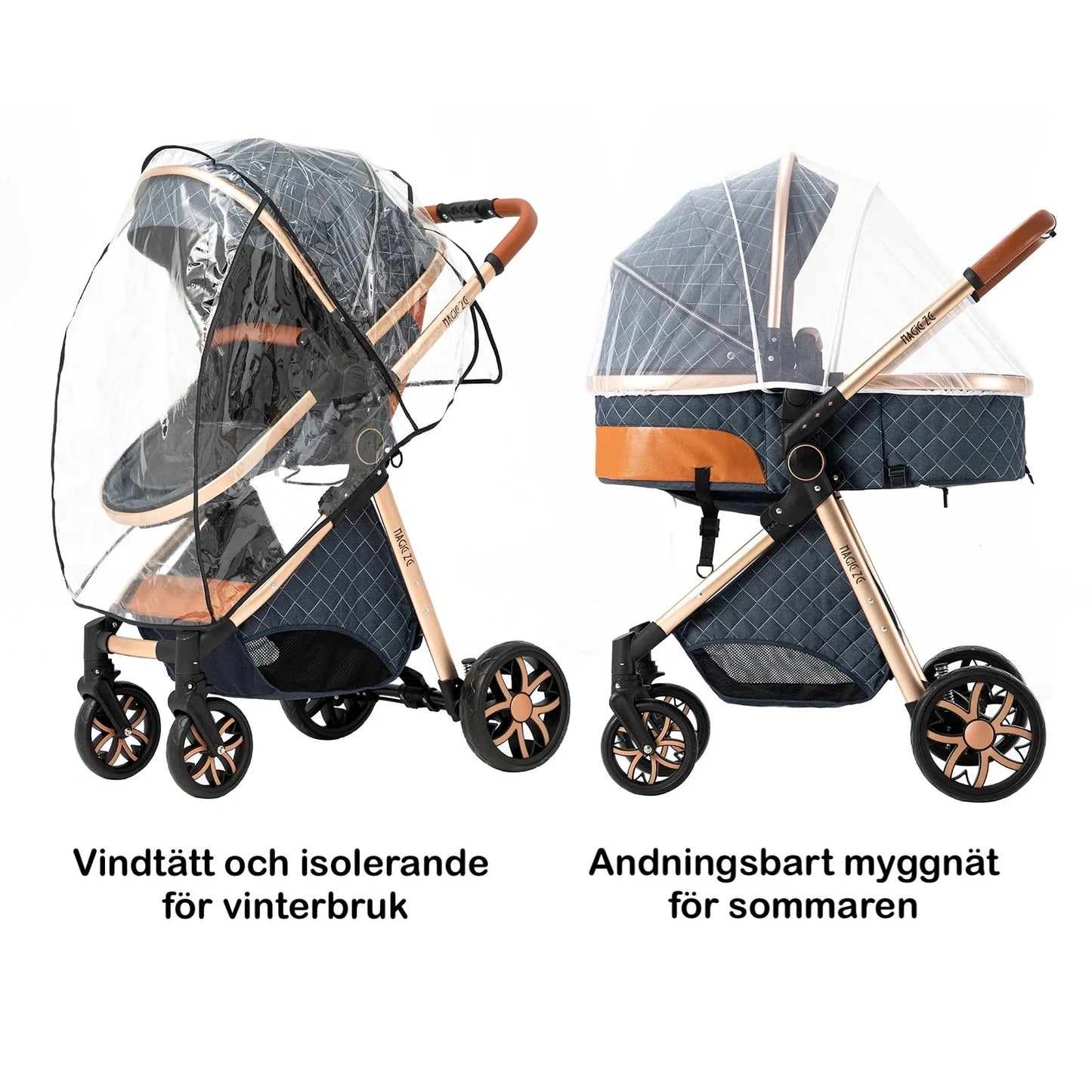 Barnvagn Komfort 3-i-1