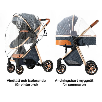 Barnvagn Komfort 3-i-1