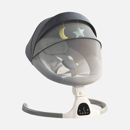 Babygunga Elektrisk med Myggnät & LED Display