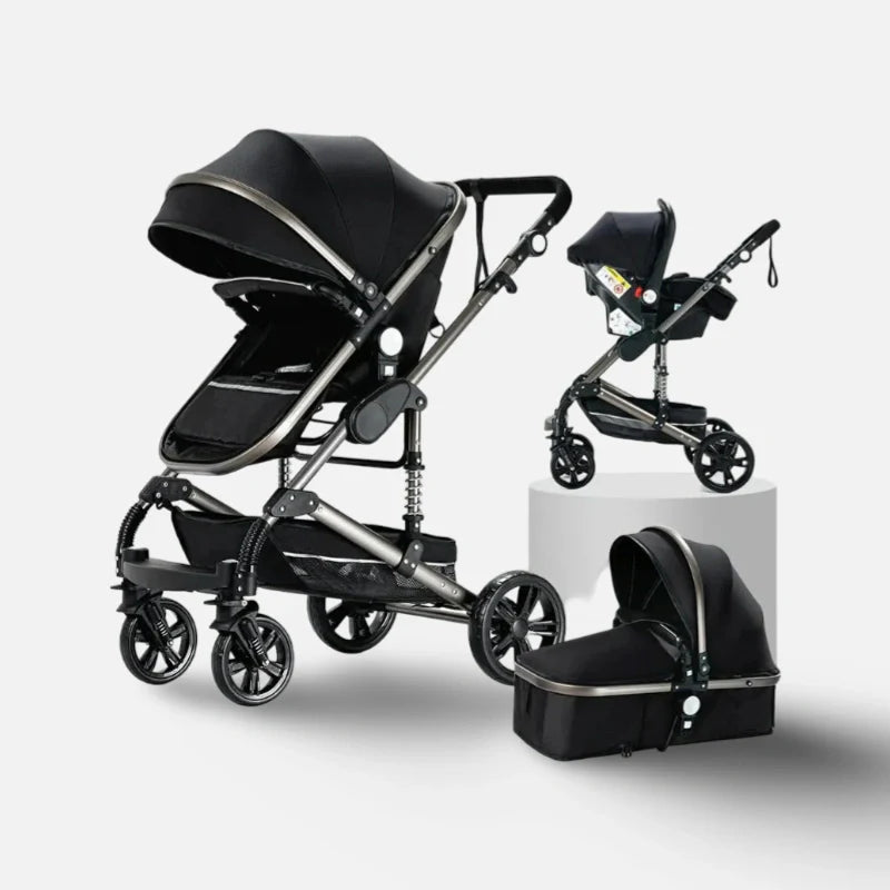 Barnvagn Premium 3-i-1