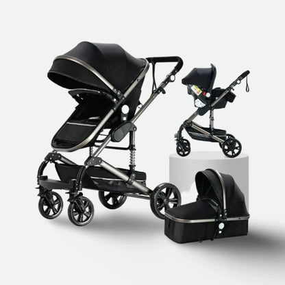 Barnvagn Premium 3-i-1