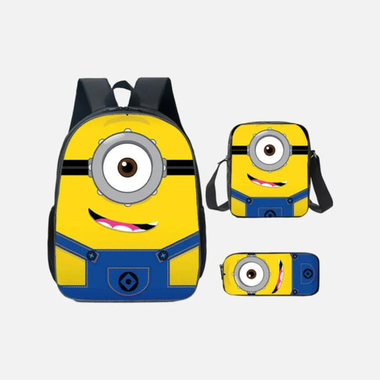Ryggsäck Barn Minions 3-i-1