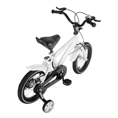 Barncykel 14 Tum - Vit