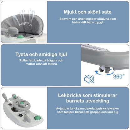 Lära-Gå-Stol UrbanMove 2-i-1