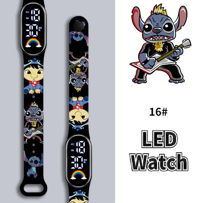 Lilo och Stitch LED Digital Klocka