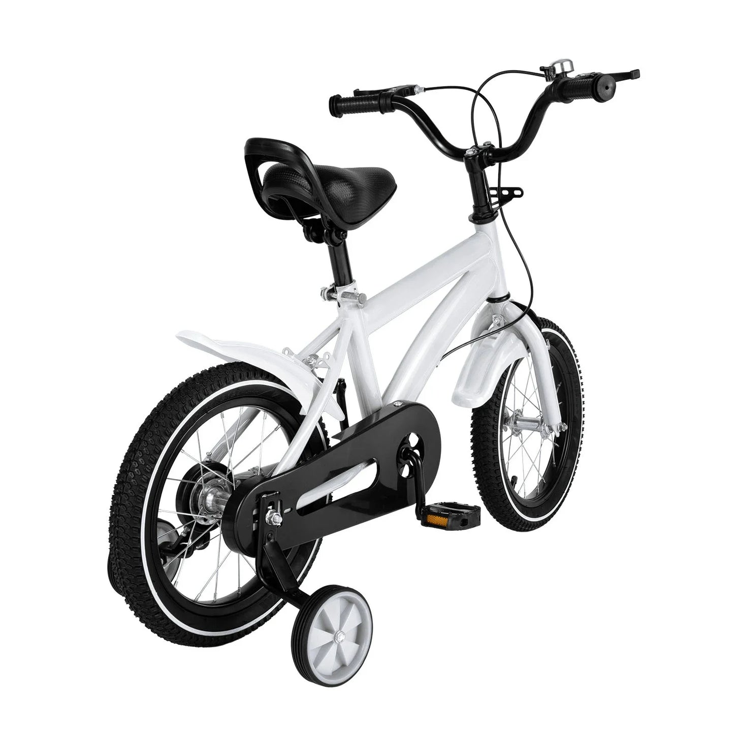 Barncykel 14 Tum - Vit