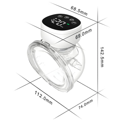 Elektrisk Bröstpump med LED-Display