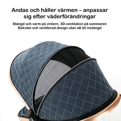 Barnvagn Komfort 3-i-1