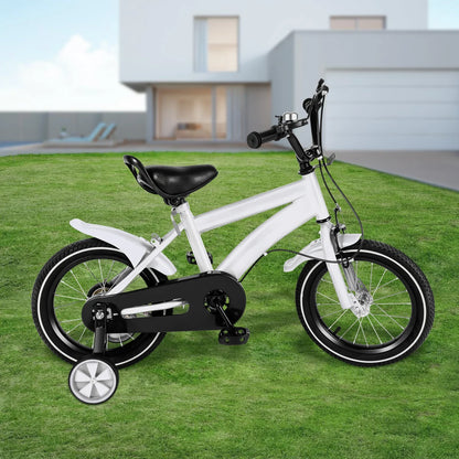 Barncykel 14 Tum - Vit