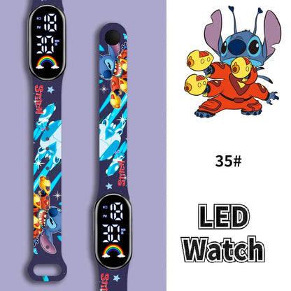 Lilo och Stitch LED Digital Klocka