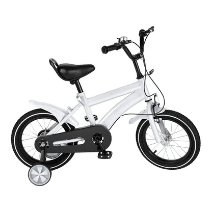 Barncykel 14 Tum - Vit
