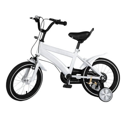 Barncykel 14 Tum - Vit