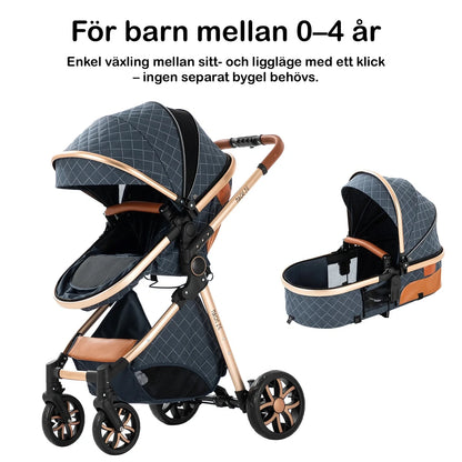 Barnvagn Komfort 3-i-1
