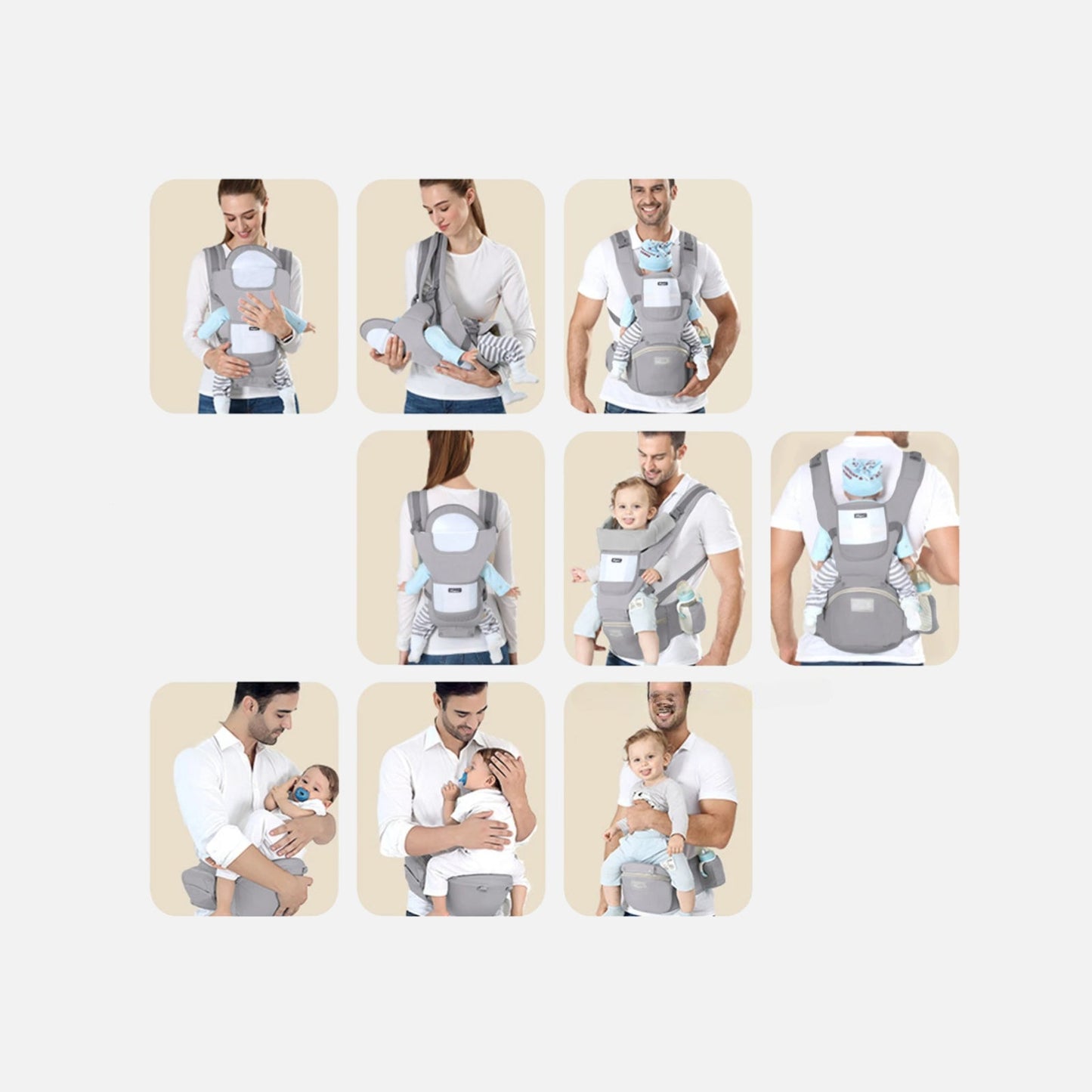 Bärsele Ergonomisk 6 in 1