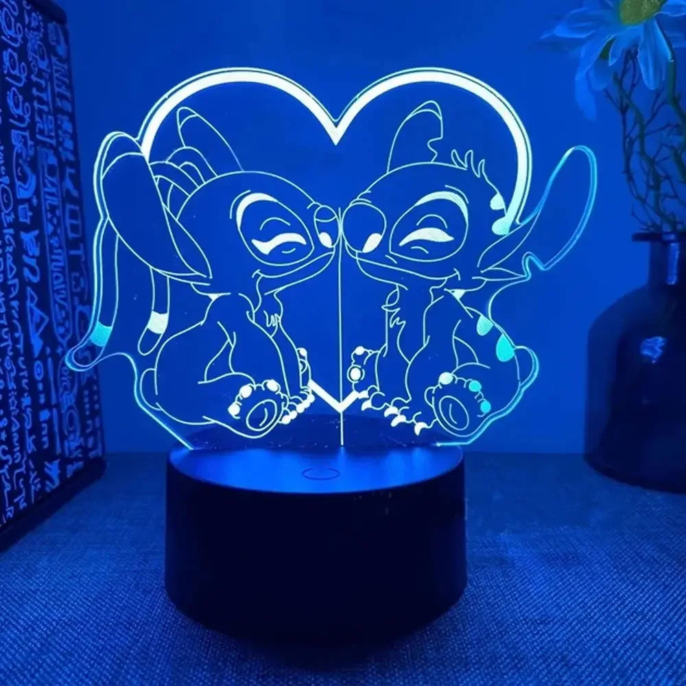 Lilo och Stitch Lampa