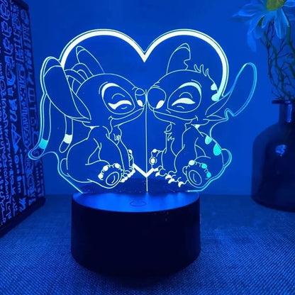 Lilo och Stitch Lampa