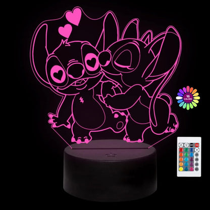 Lilo och Stitch Lampa