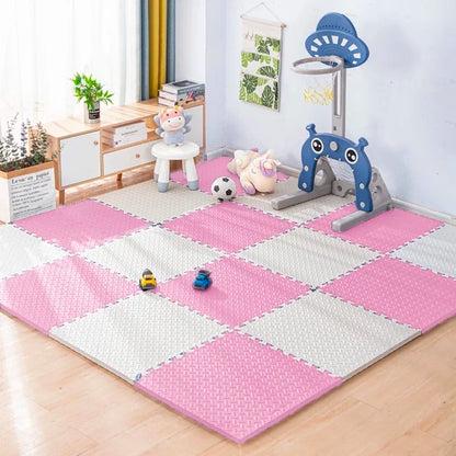 Golvmatta för barn Baby Pussel