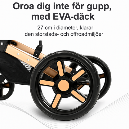 Barnvagn Premium 3-i-1
